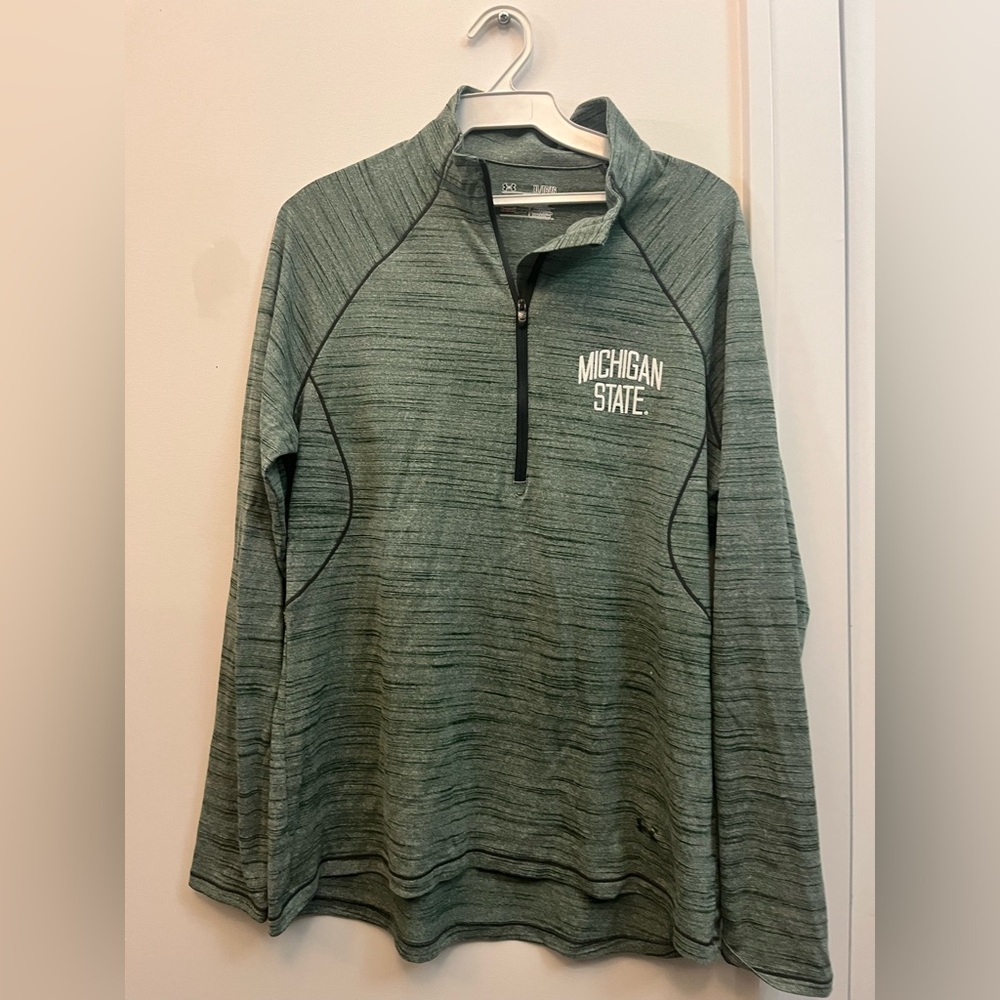 Under Armour Michigan State University Fitted Pullover